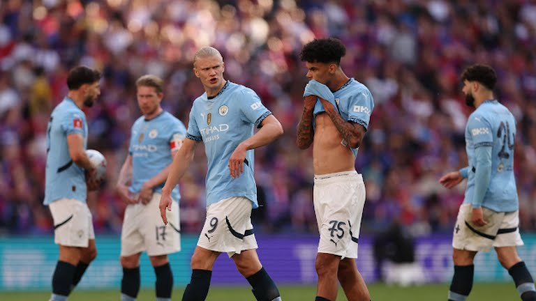 Haaland và nỗi ám ảnh Wembley: Thất bại cay đắng của Man City tại chung kết FA Cup 2025