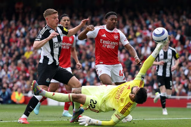 Arsenal vượt qua Newcastle 1-0 nhờ màn trình diễn xuất sắc của Declan Rice